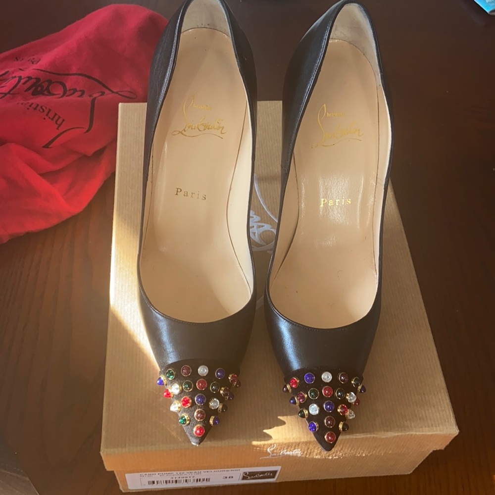 Black Christian Louboutins..